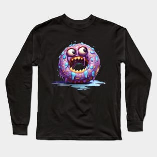 Monster donut, Halloween Long Sleeve T-Shirt